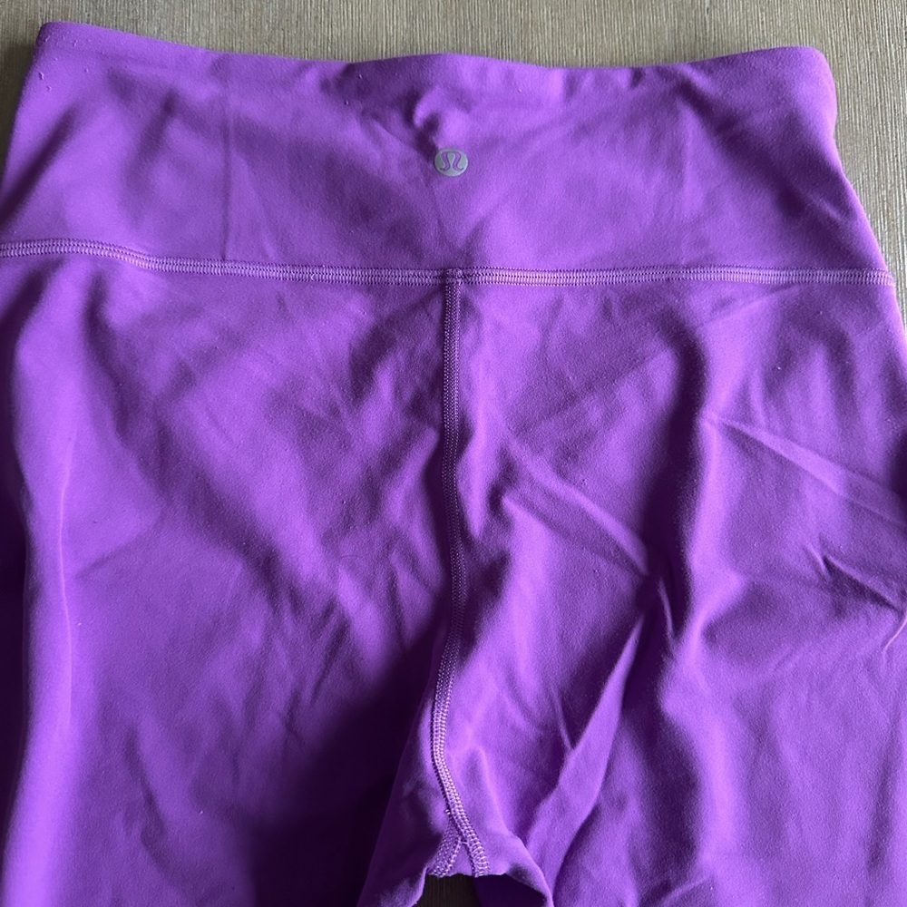 Women's lululemon Purple high rise Flare Active Pants soft nulu - Picture 5 of 6